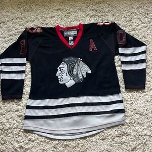 Authentic Chicago Blackhawks Patrick Sharp #10 Reebok Center Ice NHL Hockey Jers